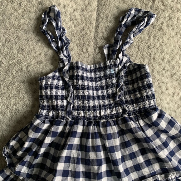 ‼️SOLD‼️Cutest layered gingham dress with frilly straps. - Picture 2 of 6